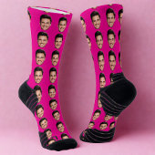 Personalized Face Socks, Funny Gift with Your Face Socken