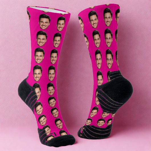 Personalized Face Socks, Funny Gift with Your Face Socken