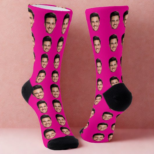 Personalized Face Socks, Funny Gift with Your Face Socken