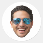 Personalized Face Stickers Photo Custom Face (Vorderseite)