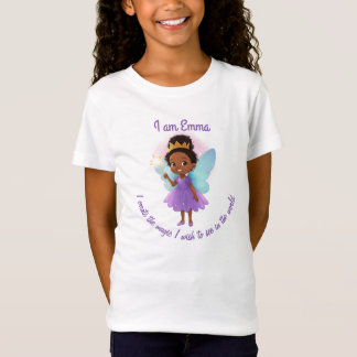 Personalized Fairy Girl T-Shirt