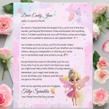 Personalized Fairy Letter for Girls – Custom Name