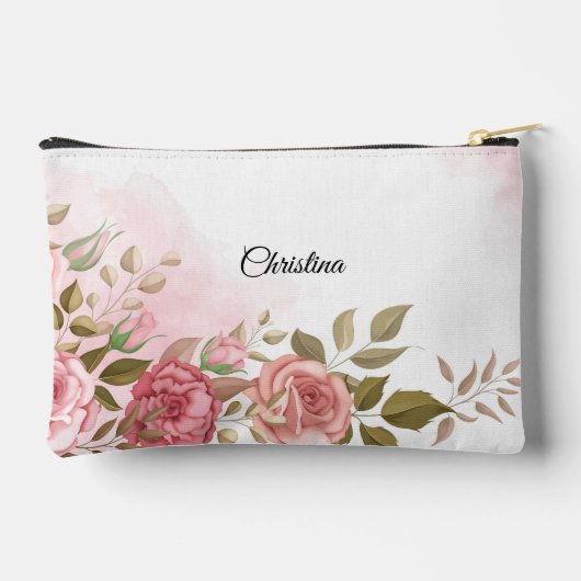 Personalized Faith-Based Nahum 1:7 Zubehörtasche (Rückseite)