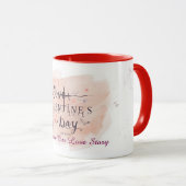Personalized Faith-Based Valentine Gift | God Wrot Tasse (VorderseiteRechts)