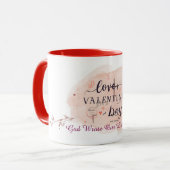 Personalized Faith-Based Valentine Gift | God Wrot Tasse (Vorderseite Links)