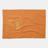 Personalized Fall Family Pumpkin Spice Geschirrtuch (Horizontal)