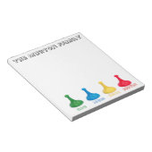 Personalized Family Board Game Lover Notizblock (angewinkelt)