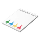 Personalized Family Board Game Lover Notizblock (Rotiert)