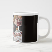 Personalized Family Christmas Mug 2025 Jumbo-Tasse (Rechts)