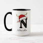 Personalized Family Christmas Mug for Coworkers Tasse (Links)
