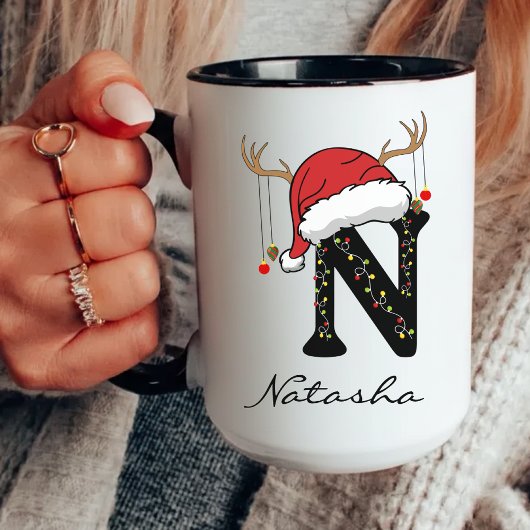 Personalized Family Christmas Mug for Coworkers Tasse