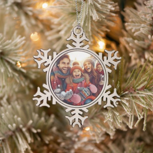 Personalized Family Christmas Ornament (Baum)