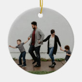 Personalized Family Christmas Ornament Custom (Vorne)