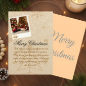 “Personalized Family Christmas Photo Mug” Zweifarbige Tasse