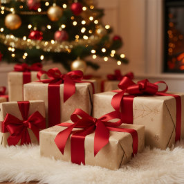 “Personalized Family Christmas Photo Wrapping Pape Geschenkpapier