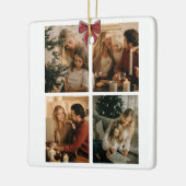 Personalized Family Christmas Photos Ornament (Links)