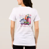 Personalized Family Cruise Name Year Tri-Blend Shirt (Rückseite)