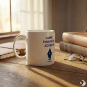 Personalized Family Financial Advisor Coffee Kaffeetasse