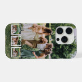 Personalized Family & Friends 4 Photo  iPhone Hülle (Rückseite (Horizontal))