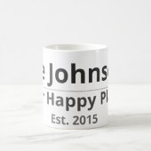 Personalized Family Mug – Custom Family Name & Yea Kaffeetasse (Mittel)