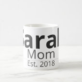 Personalized Family Mug – Custom Name & Role Gift Kaffeetasse (Mittel)