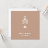 Personalized Family Name Merry Christmas Prince Karte (Vorderseite/Rückseite Beispiel)