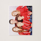 Personalized Family Name Photo Puzzle (Vertikal)