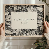 Personalized Family Name Poster Farmhouse Decor