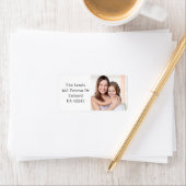 Personalized Family Photo Address Design Adressaufkleber (Insitu)