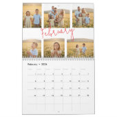 Personalized Family Photo Calendar 2026 Kalender (Feb 2026)