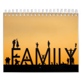 Personalized Family Photo Calendar Custom Picture Kalender (Titelbild)