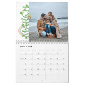 Personalized Family Photo Collage Kalender (Mär 2026)
