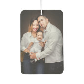 Personalized Family Photo Custom Autolufterfrischer (Vorderseite)