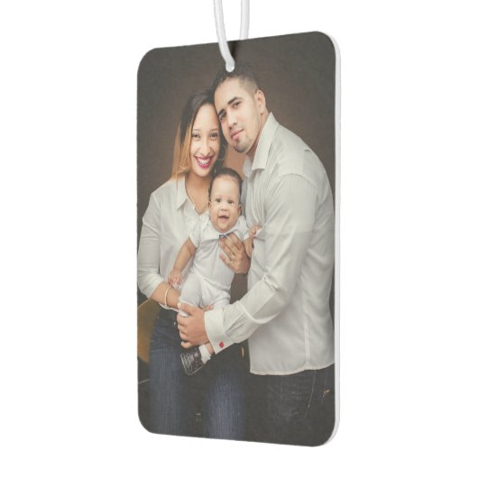Personalized Family Photo Custom Autolufterfrischer (Links)
