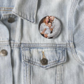 Personalized Family Photo Custom Button (Beispiel)