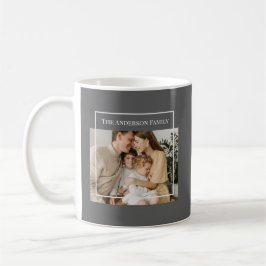 Personalized Family Photo | Custom Family Name Kaffeetasse