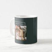 Personalized Family Photo | Custom Family Name  Kaffeetasse (Vorderseite Links)