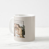 Personalized Family Photo | Custom Family Name  Kaffeetasse (Vorderseite Links)