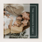 Personalized Family Photo | Custom Family Name  Puzzle (Horizontal)