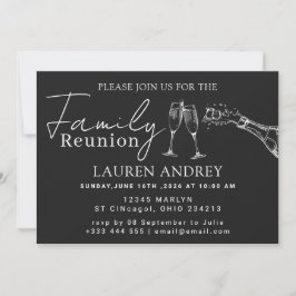 Personalized Family Reunion Party Invitation Einladung