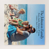 Personalized Family Vacation Photos  Puzzle (Horizontal)