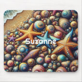 Personalized fantasy seashore Mousepad (Vorne)