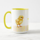 Personalized Farm Animal Mug – Cute Chick Design Tasse (Links)