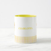 Personalized Farm Animal Mug – Cute Chick Design Tasse (Zentrum)