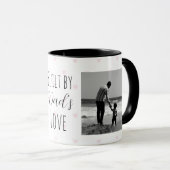 Personalized Father’s Day Photo Coffee Mug for Dad Tasse (VorderseiteRechts)