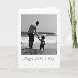 Personalized Father’s Day Photo Greetings Card Karte