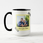 Personalized Father's Day mug gift Tasse (Links)