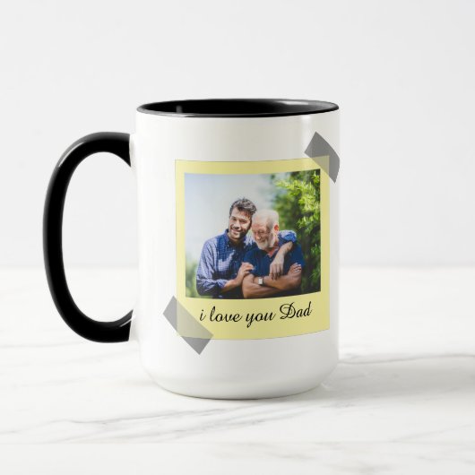 Personalized Father's Day mug gift Tasse (Links)