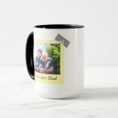 Personalized Father's Day mug gift Tasse (Vorderseite Links)