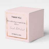 personalized favors, wedding boxes geschenkschachtel (Vorderseite)